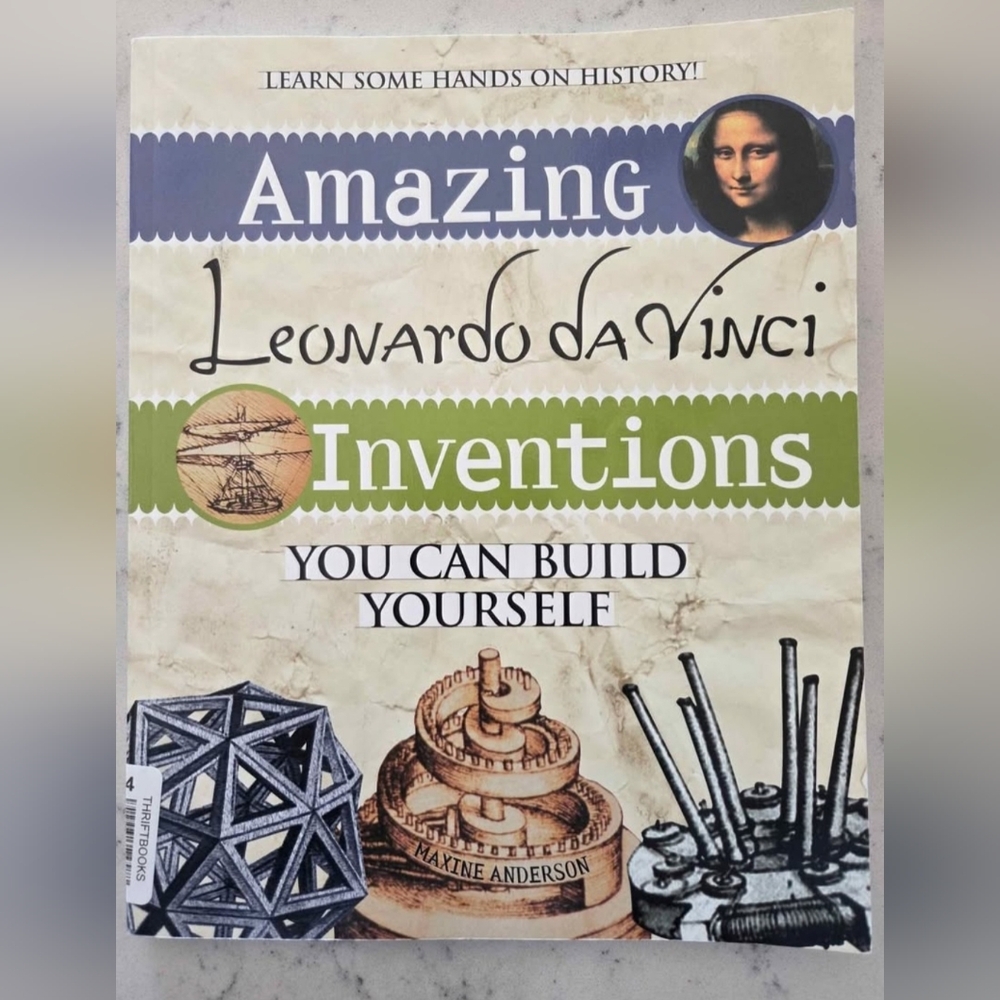 Amazing Leonardo da Vinci Inventions Book